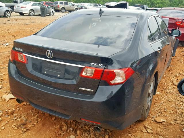 JH4CU2F80CC015688 - 2012 ACURA TSX SE BLACK photo 4