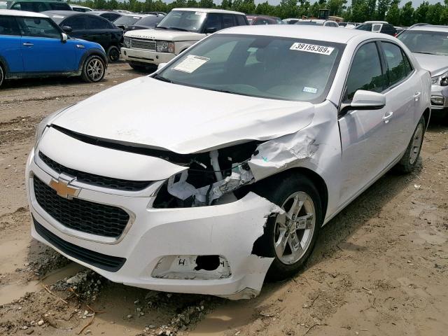 1G11C5SA4GU154639 - 2016 CHEVROLET MALIBU LIM WHITE photo 2