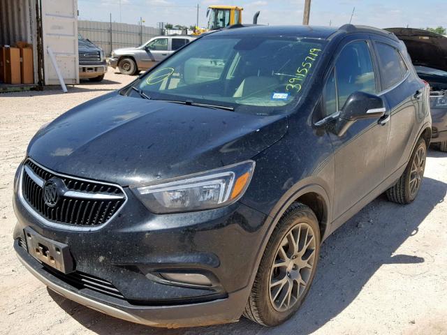 KL4CJ1SB8JB545930 - 2018 BUICK ENCORE SPO BLACK photo 2