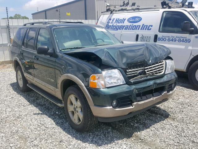 1FMZU74KX4UB87628 - 2004 FORD EXPLORER E GREEN photo 1