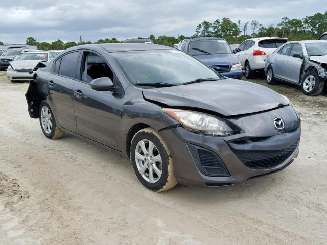 JM1BL1SF2A1248849 - 2010 MAZDA 3 I GRAY photo 1