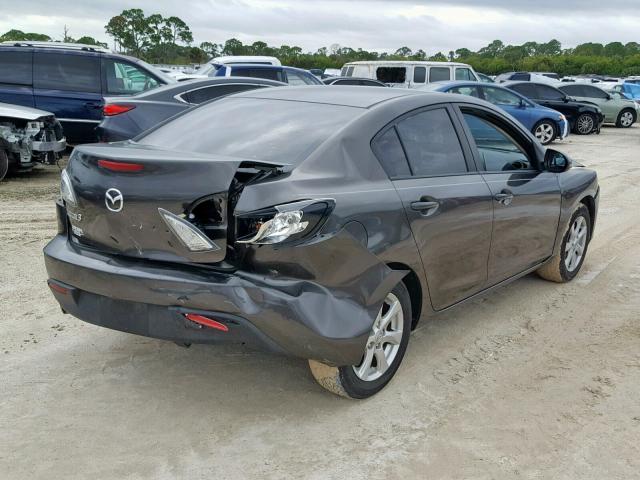 JM1BL1SF2A1248849 - 2010 MAZDA 3 I GRAY photo 4