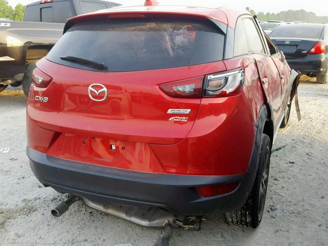 JM1DKBD77G0116529 - 2016 MAZDA CX-3 GRAND RED photo 4