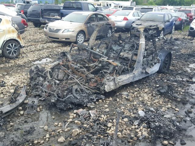 5YJSA1E25JF254540 - 2018 TESLA MODEL S Կապույտ լուսանկար 2