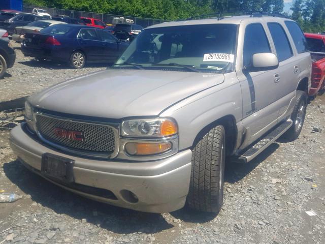 1GKEK63U86J116751 - 2006 GMC YUKON DENA BEIGE photo 2