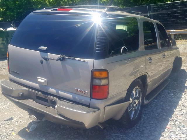 1GKEK63U86J116751 - 2006 GMC YUKON DENA BEIGE photo 4