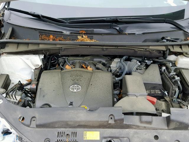 5TDBZRFH2HS401123 - 2017 TOYOTA HIGHLANDER WHITE photo 7