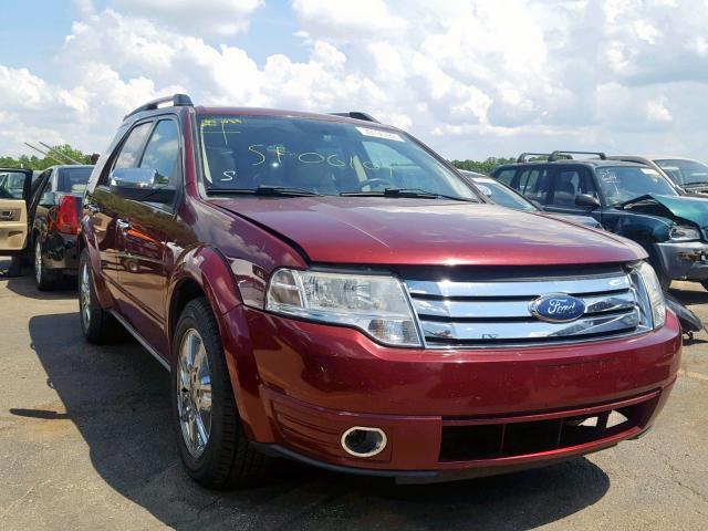 1FMDK03W18GA45555 - 2008 FORD TAURUS X L RED photo 1