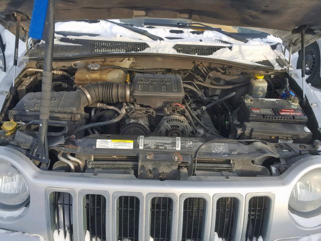 1J4GL58K83W593157 - 2003 JEEP LIBERTY LI SILVER photo 7