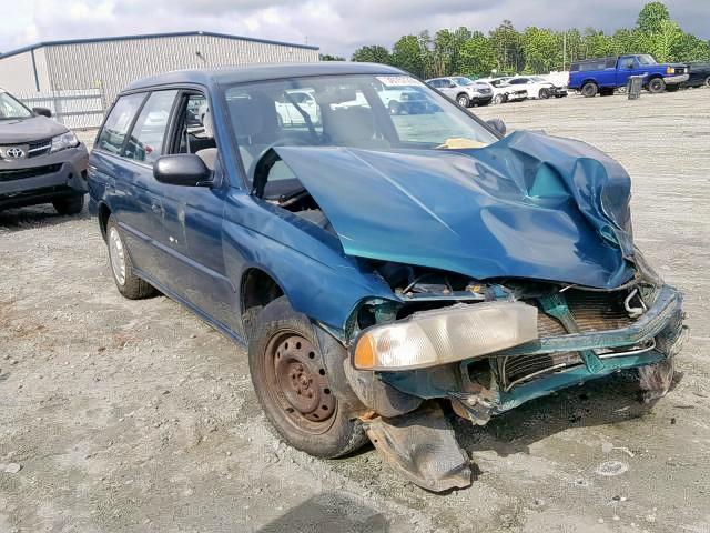 4S3BK4954V8322724 - 1997 SUBARU LEGACY POS GREEN photo 1