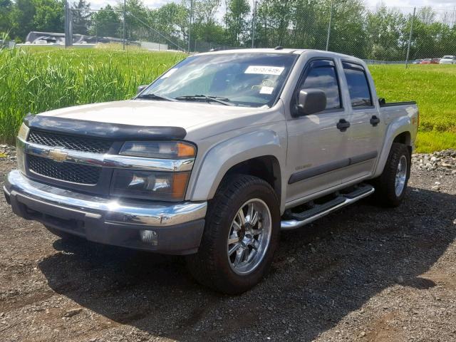 1GCDT136048191487 - 2004 CHEVROLET COLORADO TAN photo 2