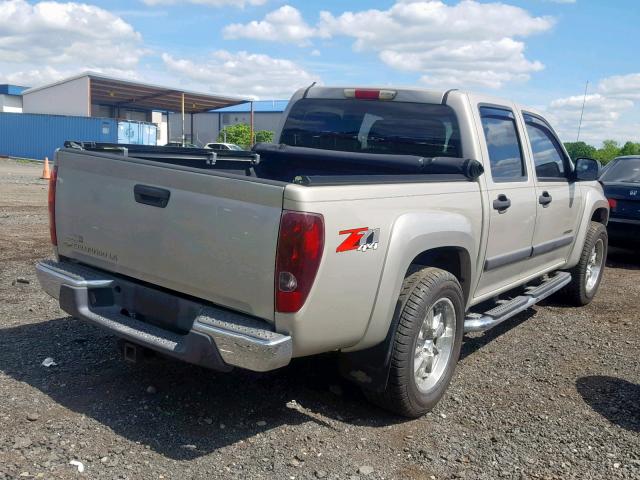 1GCDT136048191487 - 2004 CHEVROLET COLORADO TAN photo 4