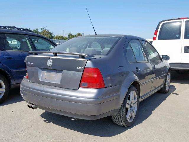 3VWSE69M83M126205 - 2003 VOLKSWAGEN JETTA GLS CHARCOAL photo 4