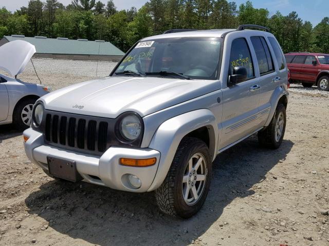 1J4GL58K74W180454 - 2004 JEEP LIBERTY LI GRAY photo 2