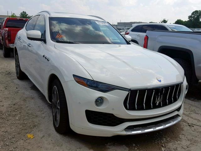 ZN661XUL6HX234357 - 2017 MASERATI LEVANTE LU WHITE photo 1