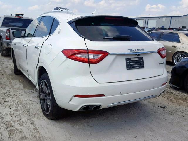 ZN661XUL6HX234357 - 2017 MASERATI LEVANTE LU WHITE photo 3