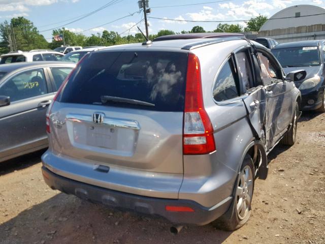 JHLRE48707C026210 - 2007 HONDA CR-V EXL GRAY photo 4