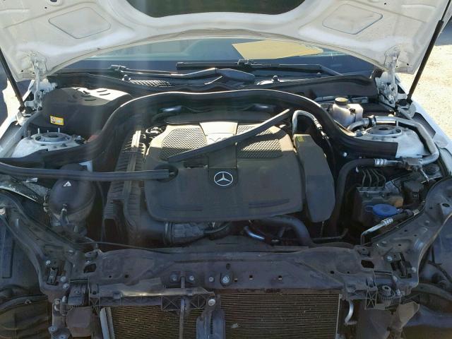 WDDHF5KB0EA989342 - 2014 MERCEDES-BENZ E 350 WHITE photo 7