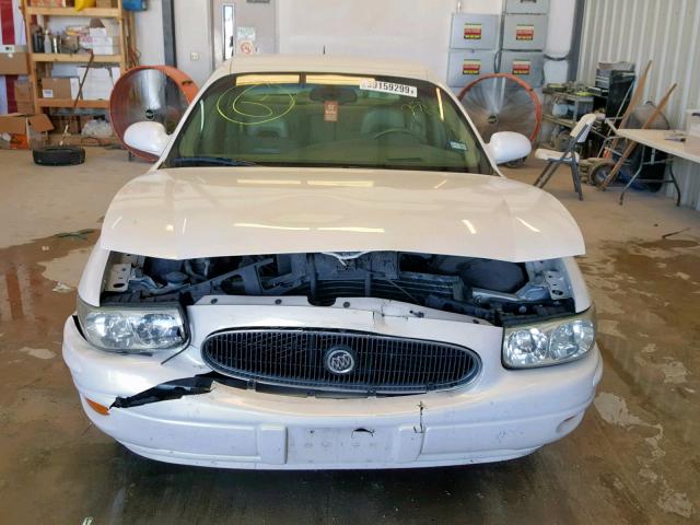 1G4HR54KX5U251279 - 2005 BUICK LESABRE LI WHITE photo 9