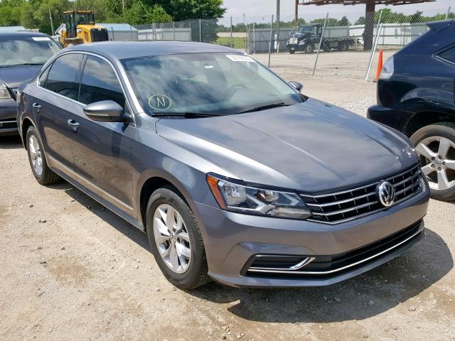 1VWAT7A37HC043948 - 2017 VOLKSWAGEN PASSAT S GRAY photo 1