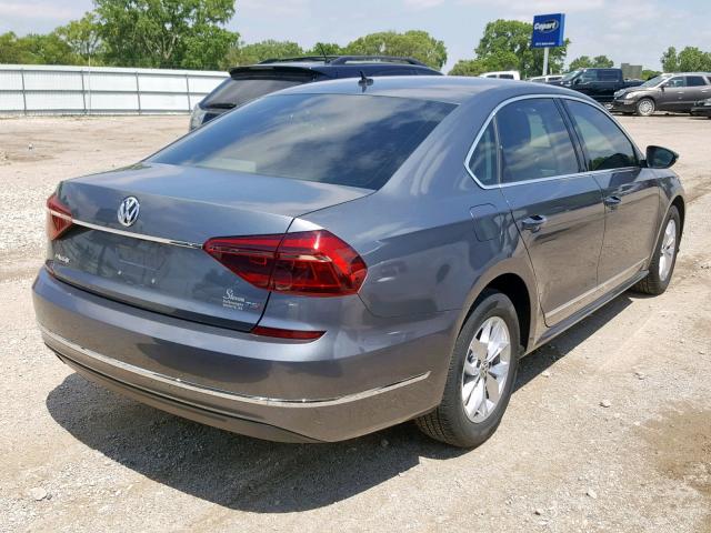 1VWAT7A37HC043948 - 2017 VOLKSWAGEN PASSAT S GRAY photo 4