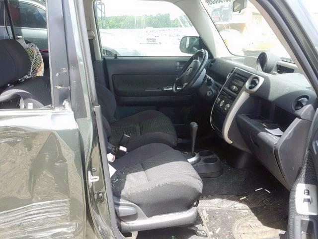 JTLKT324764049686 - 2006 TOYOTA SCION XB შავი ფოტო 5