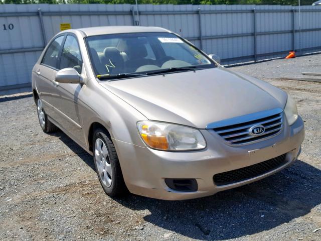 KNAFE121775475324 - 2007 KIA SPECTRA EX TAN photo 1