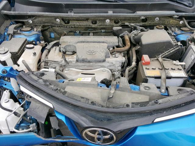 JTMRFREV4JJ721030 - 2018 TOYOTA RAV4 ADVEN BLUE photo 7