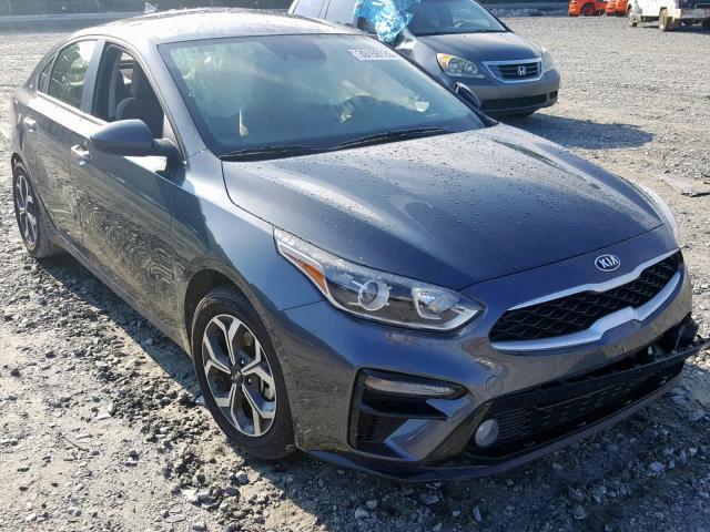 3KPF24AD6KE007512 - 2019 KIA FORTE FE GRAY photo 1