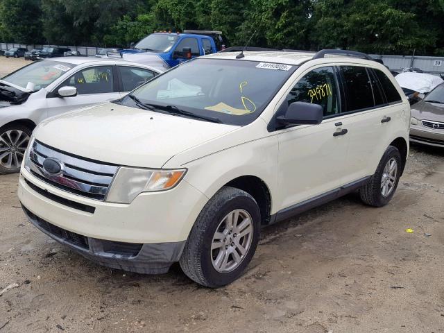 2FMDK36C88BB21444 - 2008 FORD EDGE SE CREAM photo 2