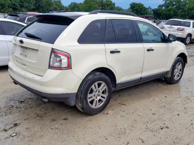 2FMDK36C88BB21444 - 2008 FORD EDGE SE CREAM photo 4