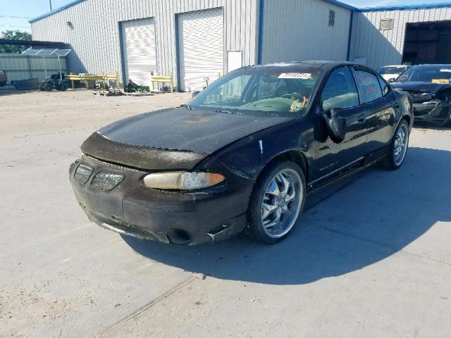 1G2WP52KXWF300933 - 1998 PONTIAC GRAND PRIX BLACK photo 2