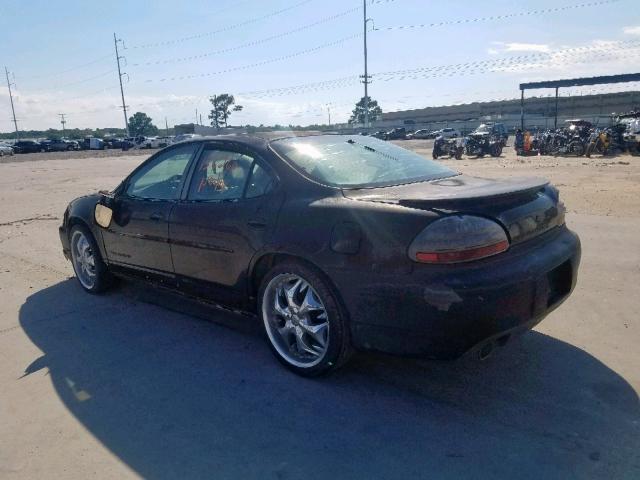 1G2WP52KXWF300933 - 1998 PONTIAC GRAND PRIX BLACK photo 3