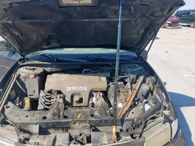 1G2WP52KXWF300933 - 1998 PONTIAC GRAND PRIX BLACK photo 7