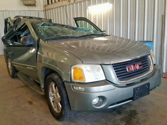 1GKDS13S142125862 - 2004 GMC ENVOY GREEN photo 1