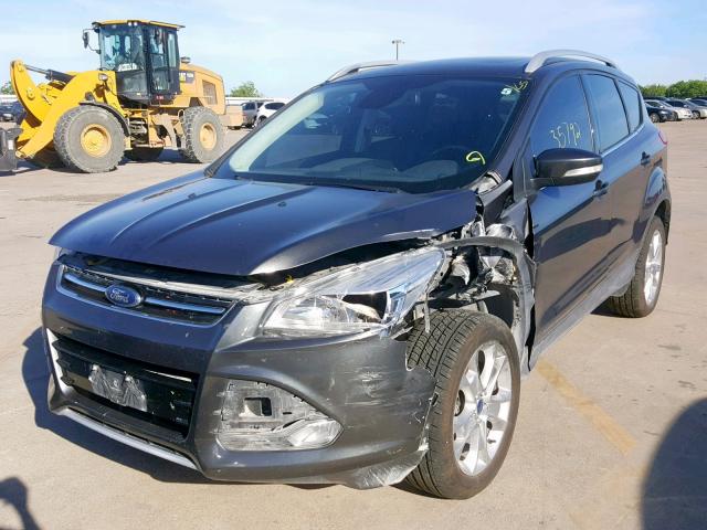 WF0CP6B95G1B46177 - 2016 FORD ESCAPE TIT GRAY photo 2