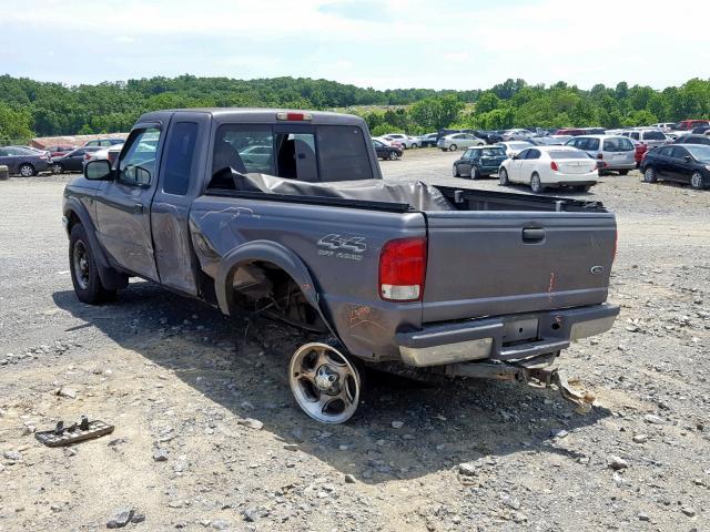 1FTZR15X3YPB56397 - 2000 FORD RANGER SUP GRAY photo 3