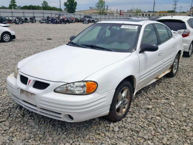 1G2NF52F82C293946 - 2002 PONTIAC GRAND AM S WHITE photo 2