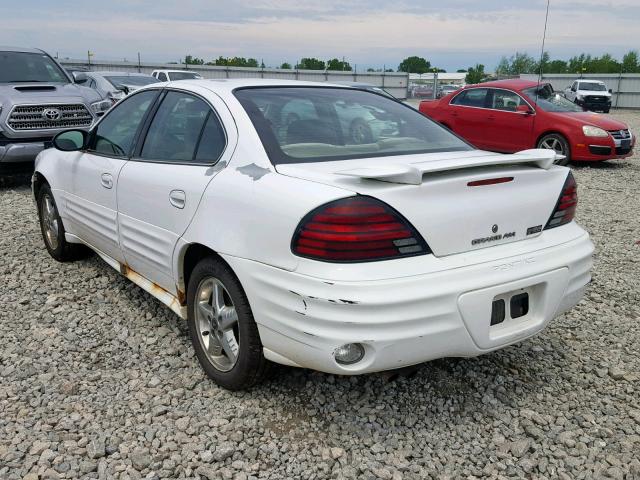 1G2NF52F82C293946 - 2002 PONTIAC GRAND AM S WHITE photo 3