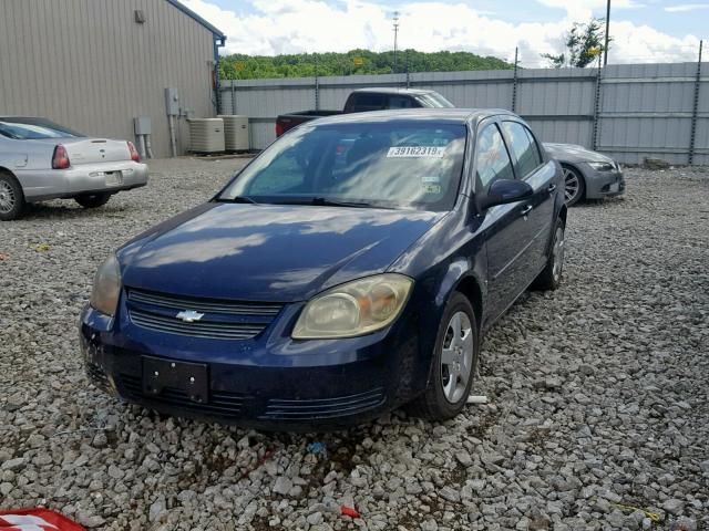 1G1AL58F087193599 - 2008 CHEVROLET COBALT LT BLUE photo 2