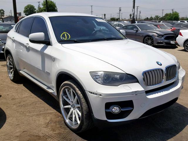 5UXFH0C53ALC66348 - 2010 BMW X6 HYBRID WHITE photo 1