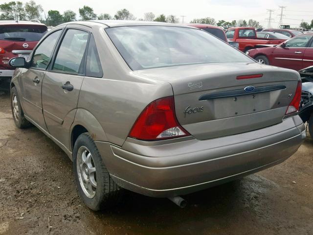 1FAFP34344W163903 - 2004 FORD FOCUS SE C GOLD photo 3