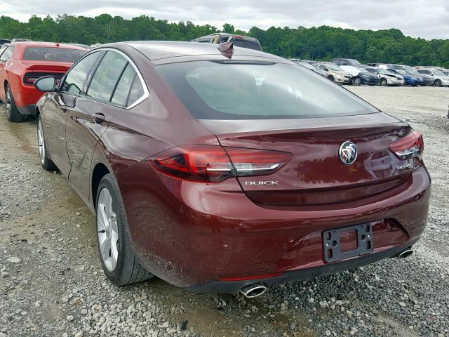 W04GL6SX9J1134594 - 2018 BUICK REGAL PREF BURGUNDY photo 3