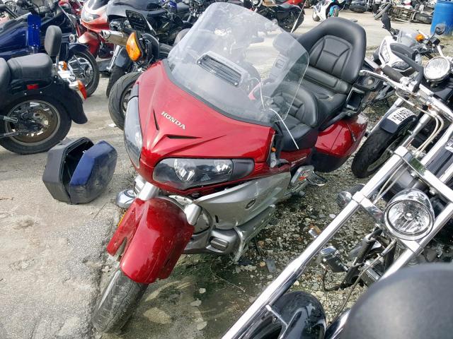 JH2SC68G1CK003221 - 2012 HONDA GL1800 RED photo 2