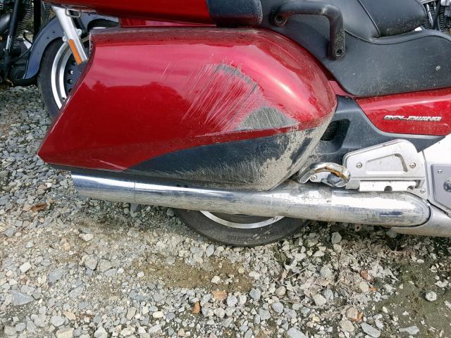 JH2SC68G1CK003221 - 2012 HONDA GL1800 RED photo 9