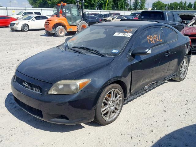 JTKDE167870162362 - 2007 TOYOTA SCION TC BLACK photo 2