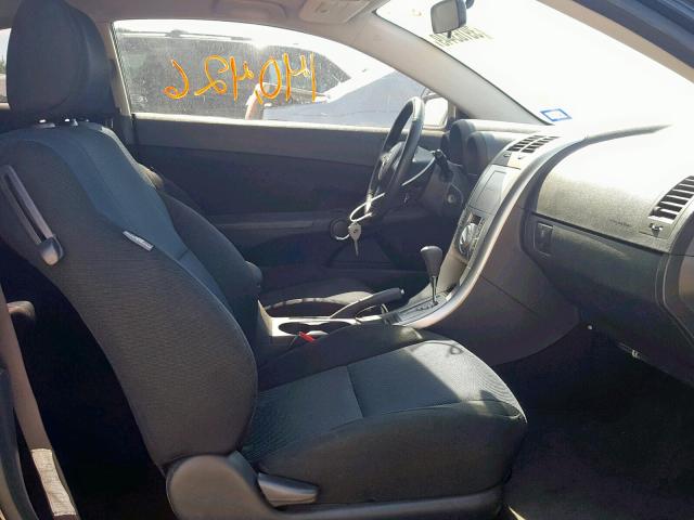 JTKDE167870162362 - 2007 TOYOTA SCION TC BLACK photo 5