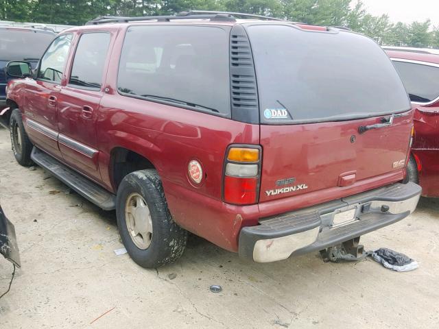 1GKFK16T24J171798 - 2004 GMC YUKON XL K RED photo 3