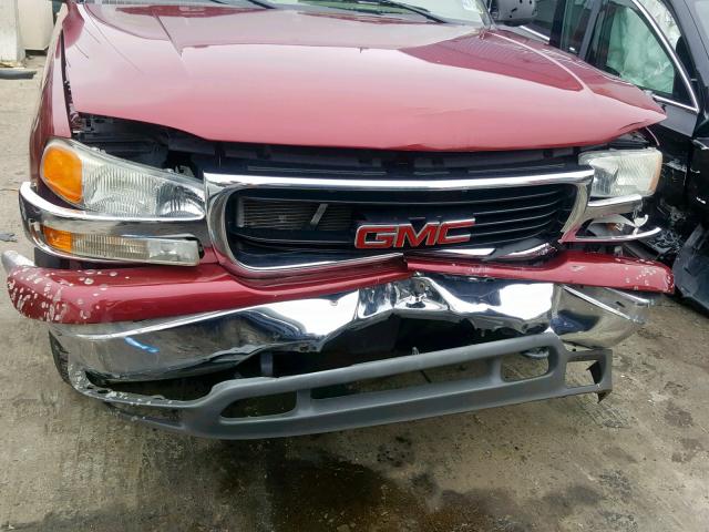 1GKFK16T24J171798 - 2004 GMC YUKON XL K RED photo 9