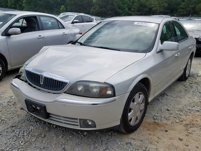 1LNHM86S84Y603344 - 2004 LINCOLN LS CREAM photo 2